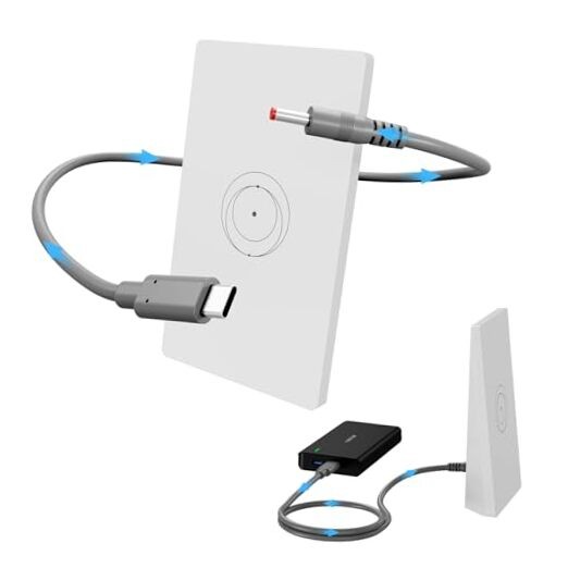 USB-C to DC Power Cable for Starlink Mini Router (1M / 3.3ft), Portable PD