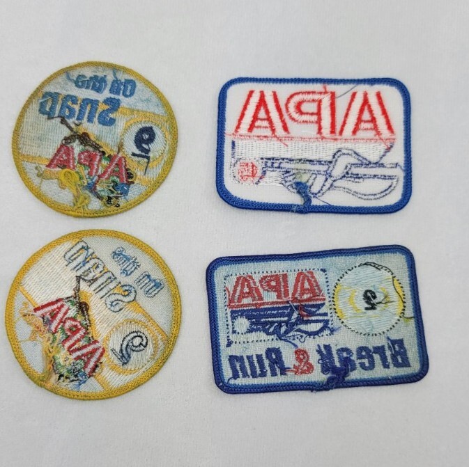 American Poolplayers Association - Billiards Patches Lot Of 4