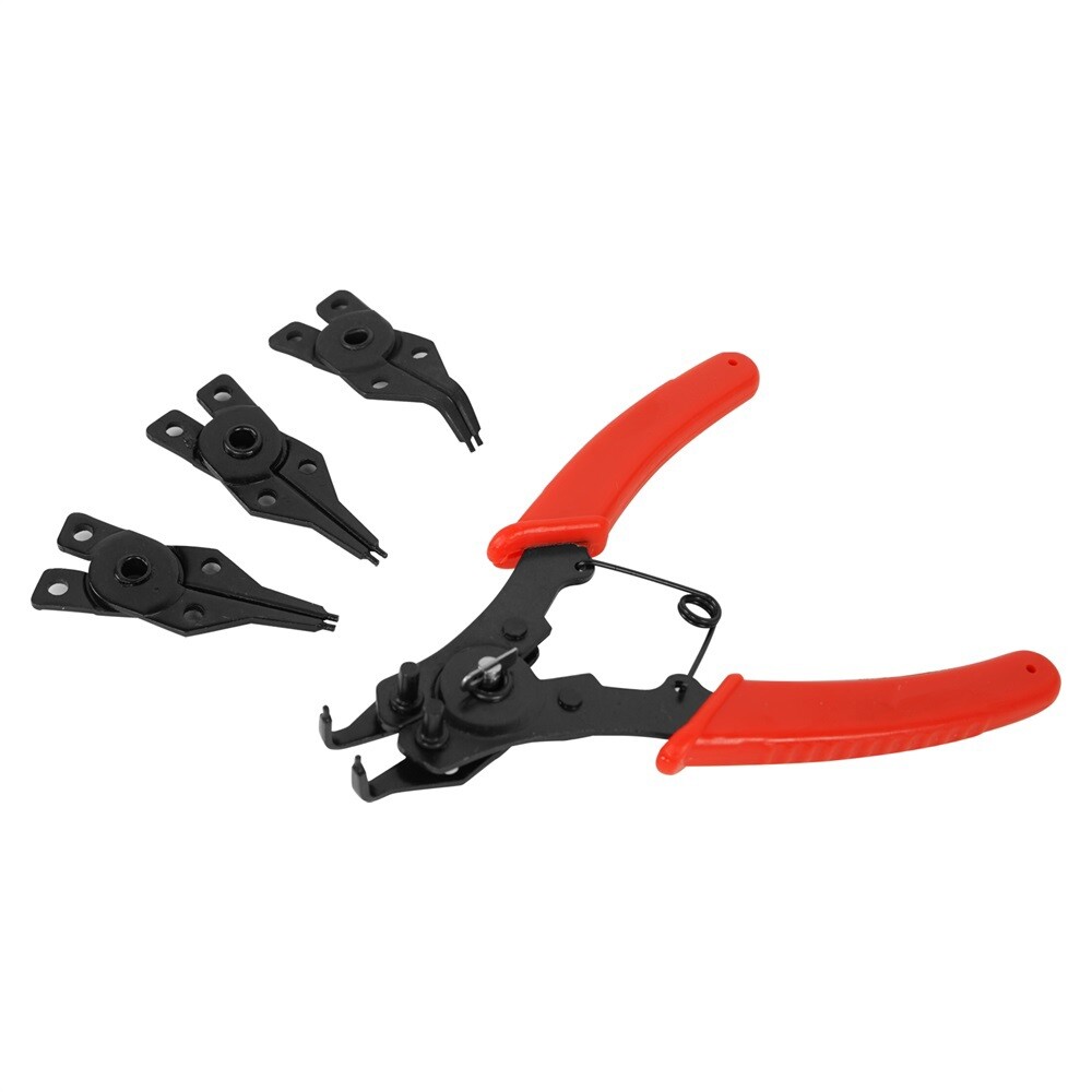 4 In 1 Circlip Plier Set Combination Snap Ring Plier Retaining Clip Plier