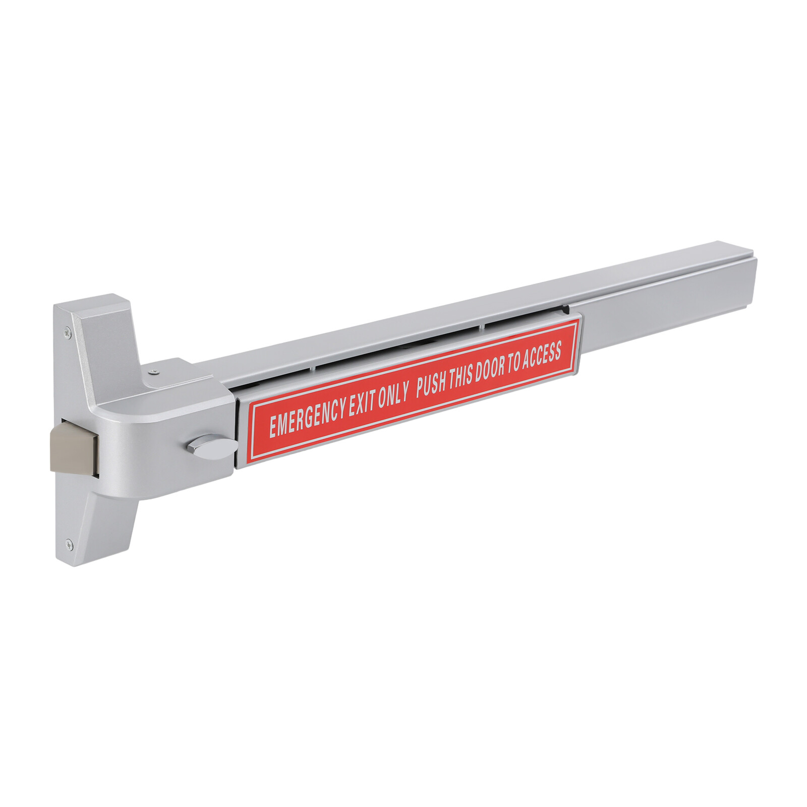 Door Push Bar Hardware Panic Exit Device Latch Emergency For 30"-36" Single Door