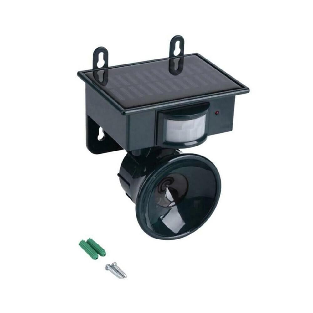 Solar Ultrasonic Bird Repellers Scarer Pest Control Fox Deterrent Motion Sensor