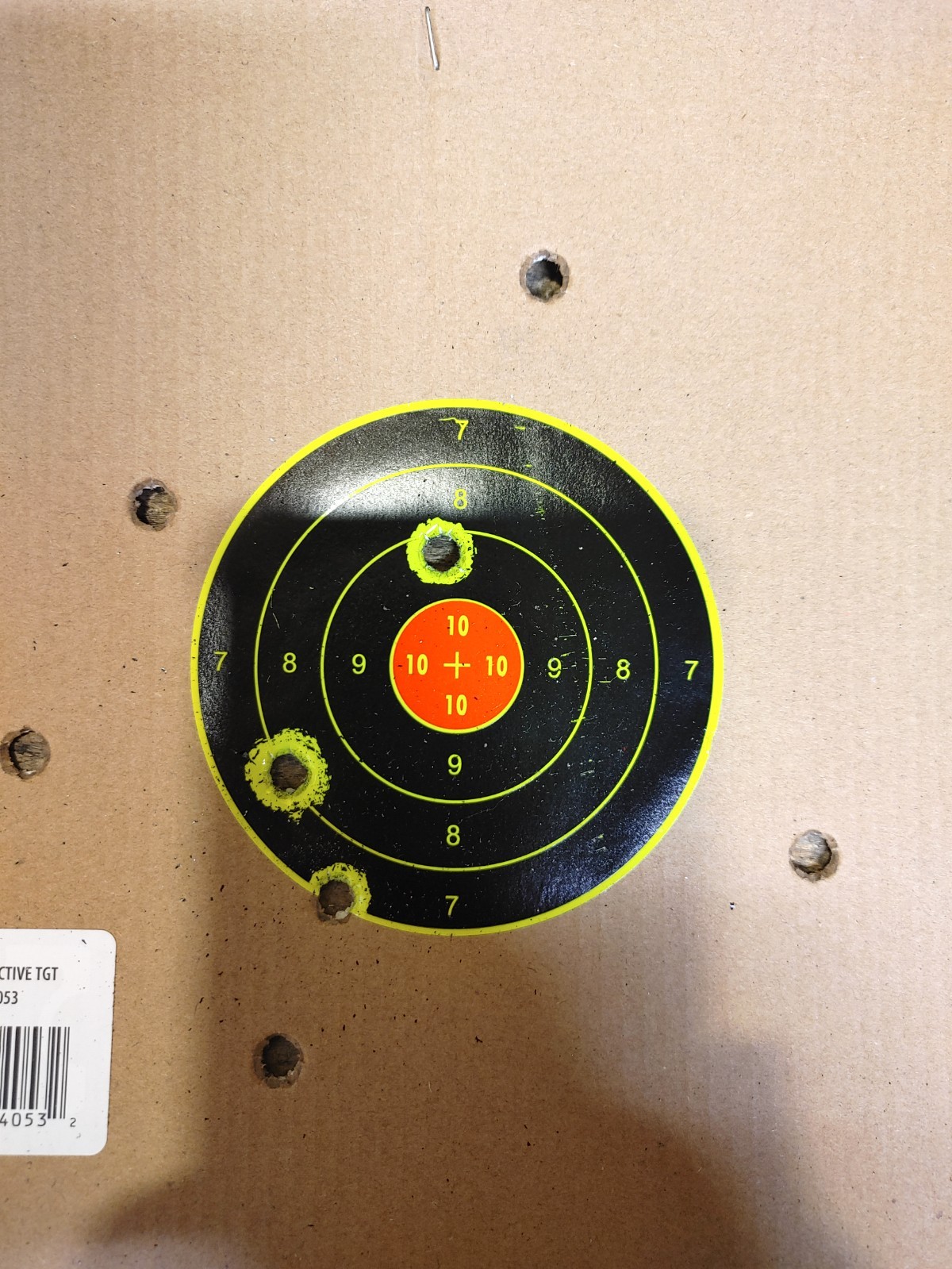 Roll (100 count) of Splatter Target Stickers 4" -NEW-