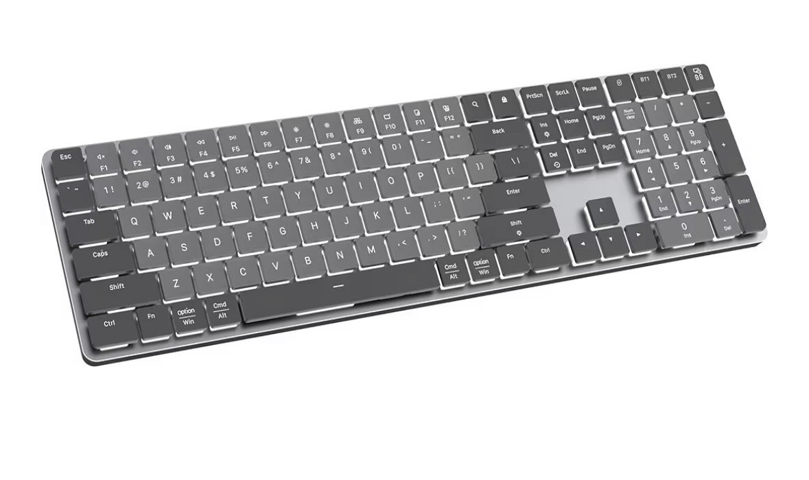 Owlhaxde CX40 Wireless Mechanical Keyboard Full Size Red Switch New