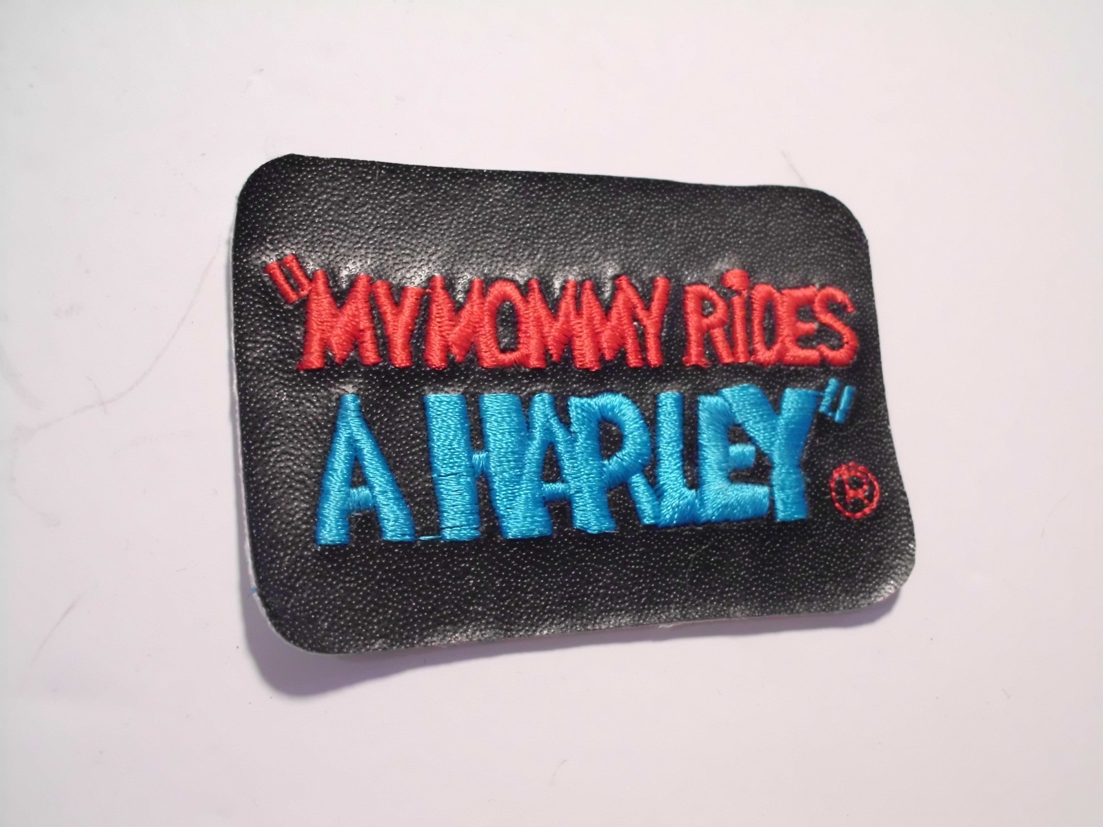 Harley-Davidson "My Monny Rides A Harley" Patch genuine Harley-Davidson