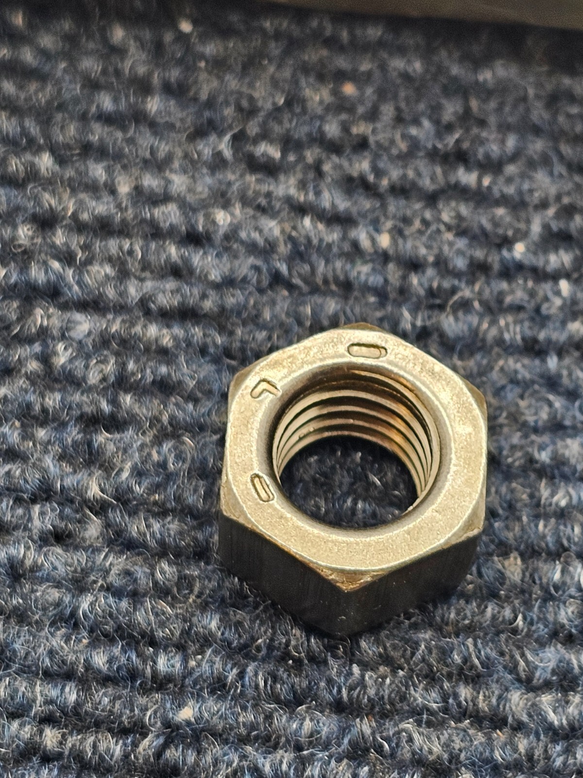 (QTY 100) McMaster-39, 1/2"-13 Fin Hex Nut Gr5 Bare (Plain)