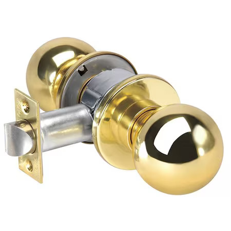 Assa Abloy Accentra Ca4601 X 605 Knob Lockset, Mechanical, Passage, Grd. 2