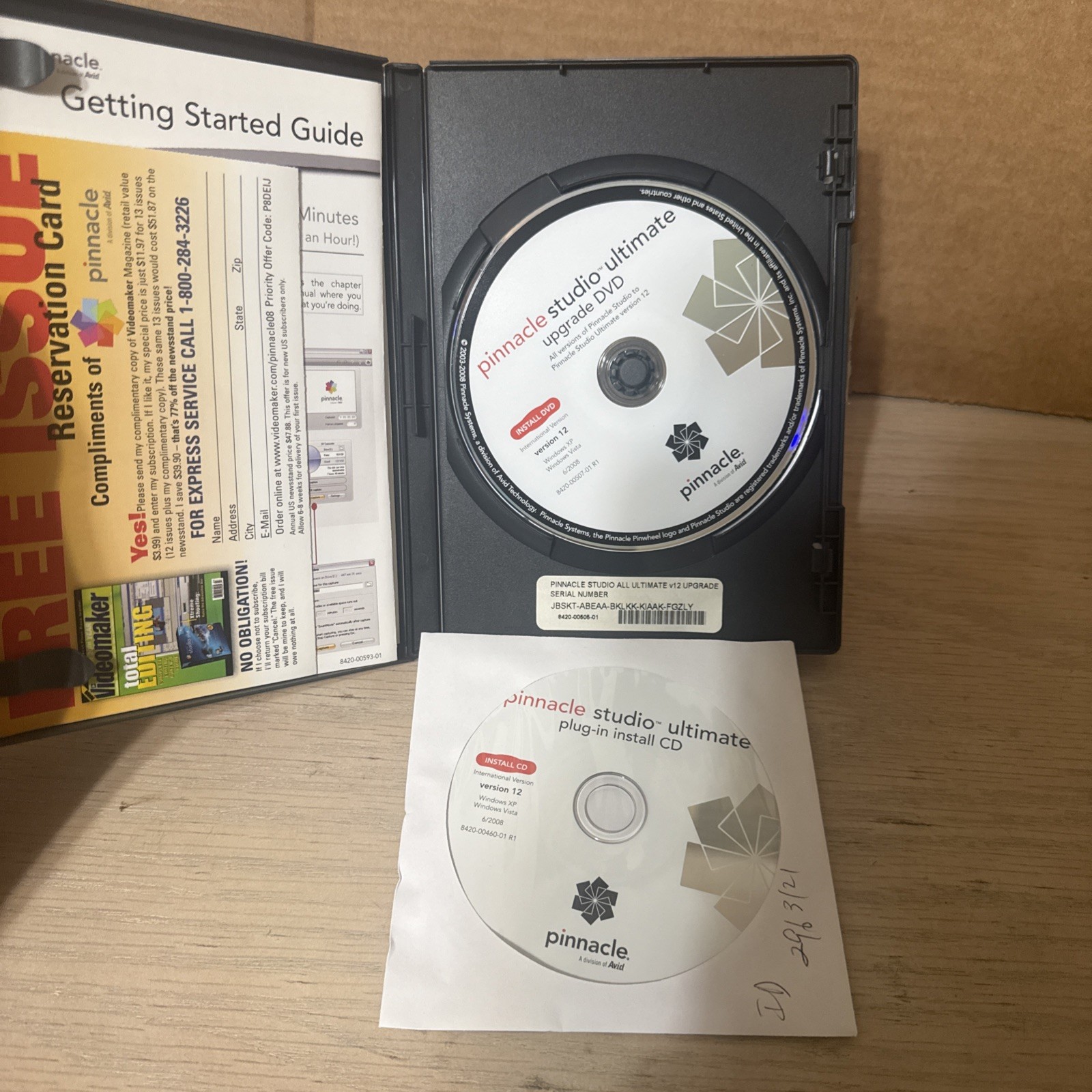 Pinnacle Studio Ultimate Version 12 Upgrade Movie Software