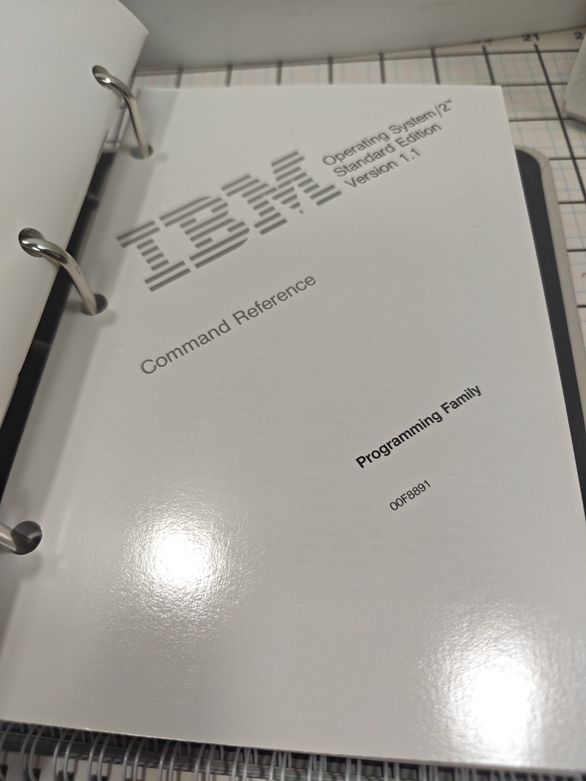 IBM OS/2 Standard Version 1.1 + Operating System/2 Technical Reference Vol. 1