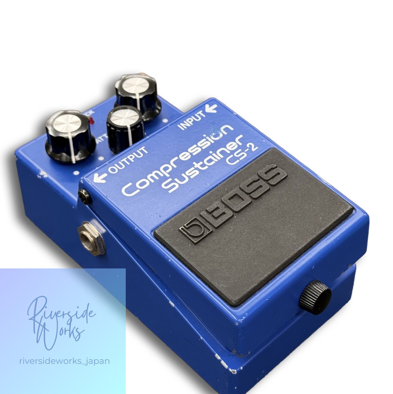 BOSS CS-2 Compression Sustainer Pedal for Guitar Effects