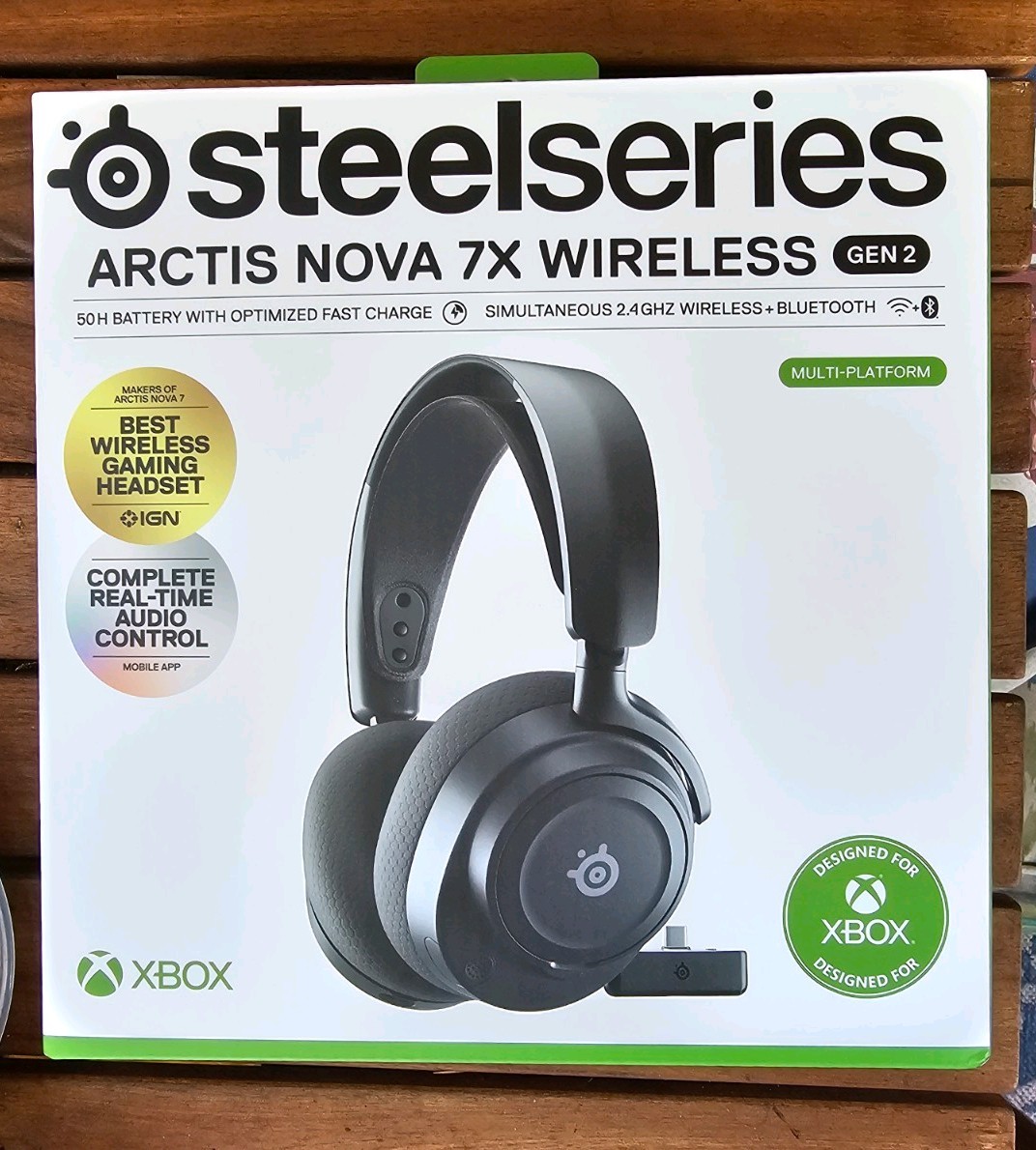 STEELSERIES ARCTIS NOVA 7X WIRELESS GEN 2 GAMING HEADSET XBOX PS5 PC NEW SEALED