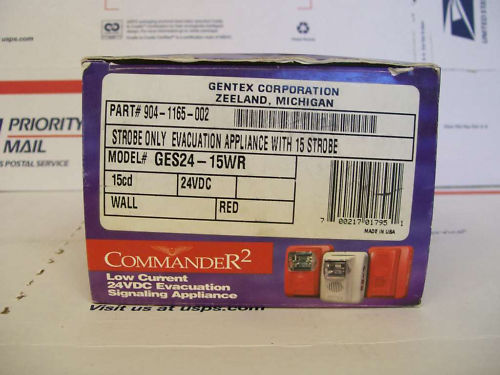 NEW COMMANDER # 904-1165-002 STROBE ONLY # GES24-15WR