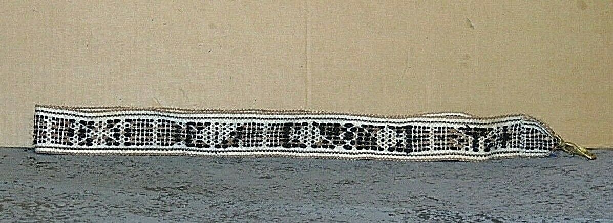 Custom Brown Contemporary Hippie Style Camera Strap  A4563