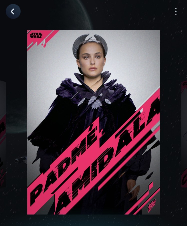 Topps Star Wars Card Trader 2026 Torrent Wave 1 Red Rare - Padme Amidala