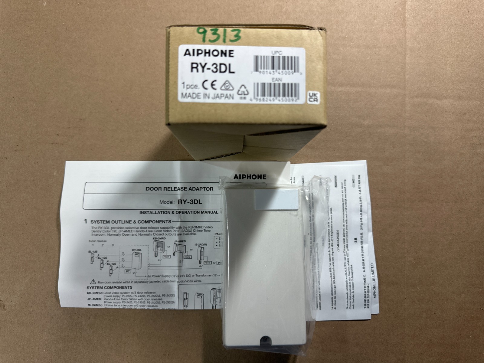 AIPHONE RY-3DL