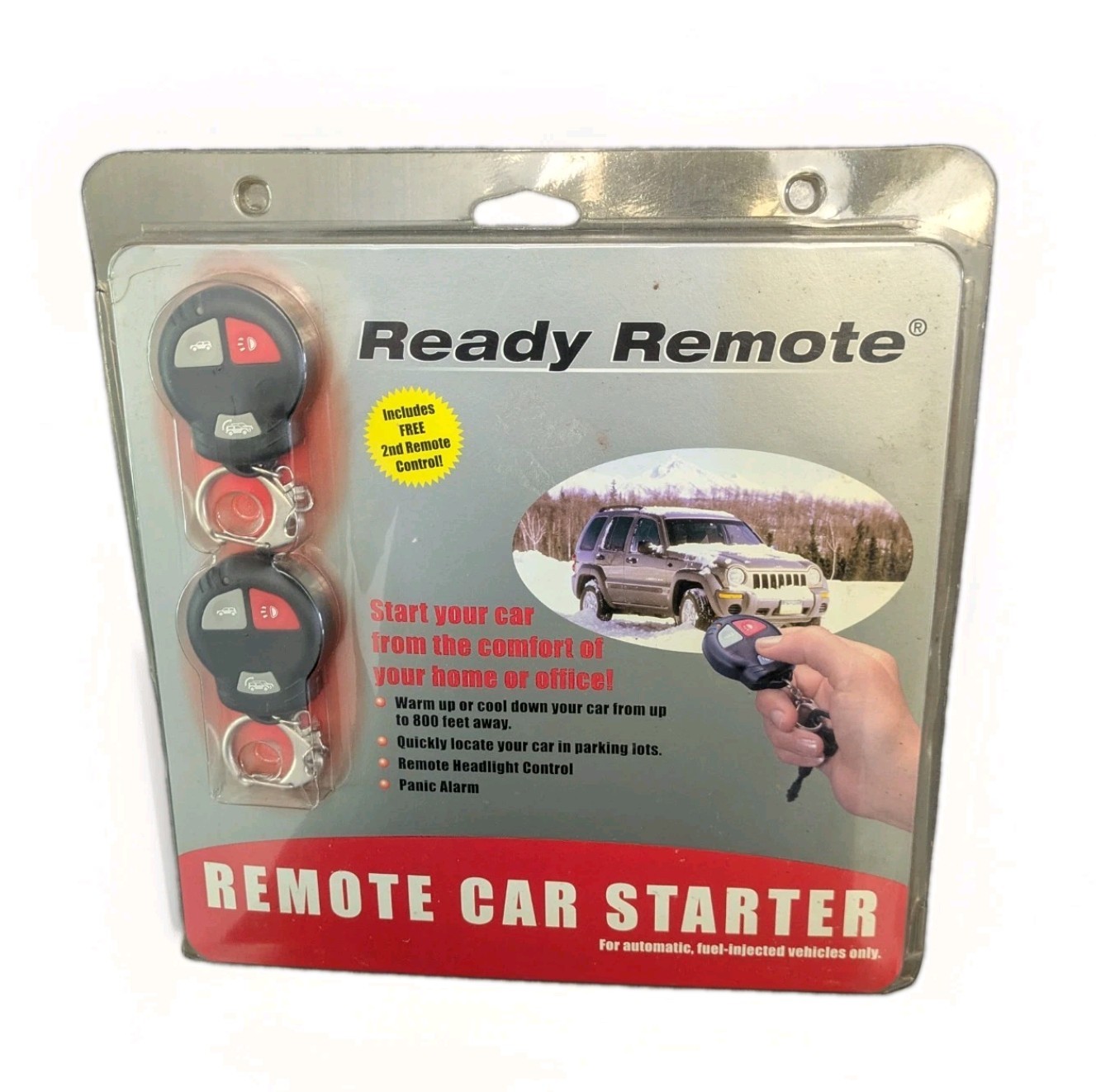 Ready Remote- Remote Car Starter Kit Mod# 23926 New Old Stock Design Tech Int