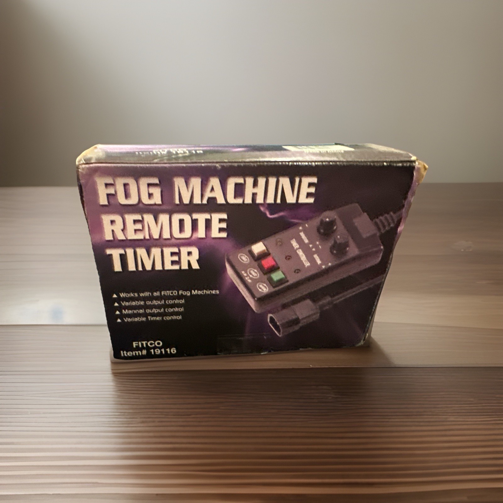 Fog Machine Timer  Controller Halloween Party Fitco Item Number 19116