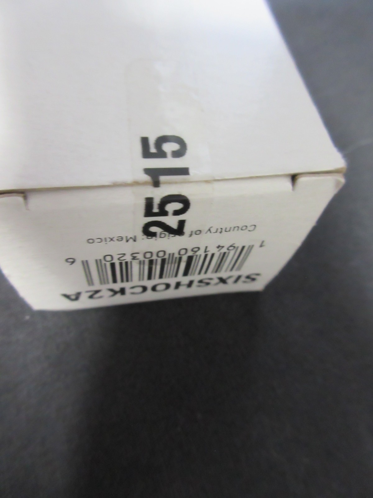 SIXSHOCK2A Series Wireless White Shock Sensor for Door or Window, MIB