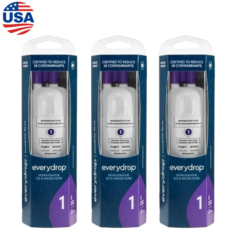 3Pack W10295²370A EDR1²RXD1 Filter²1 9081 Refrigerator Ice Replacement US NEW