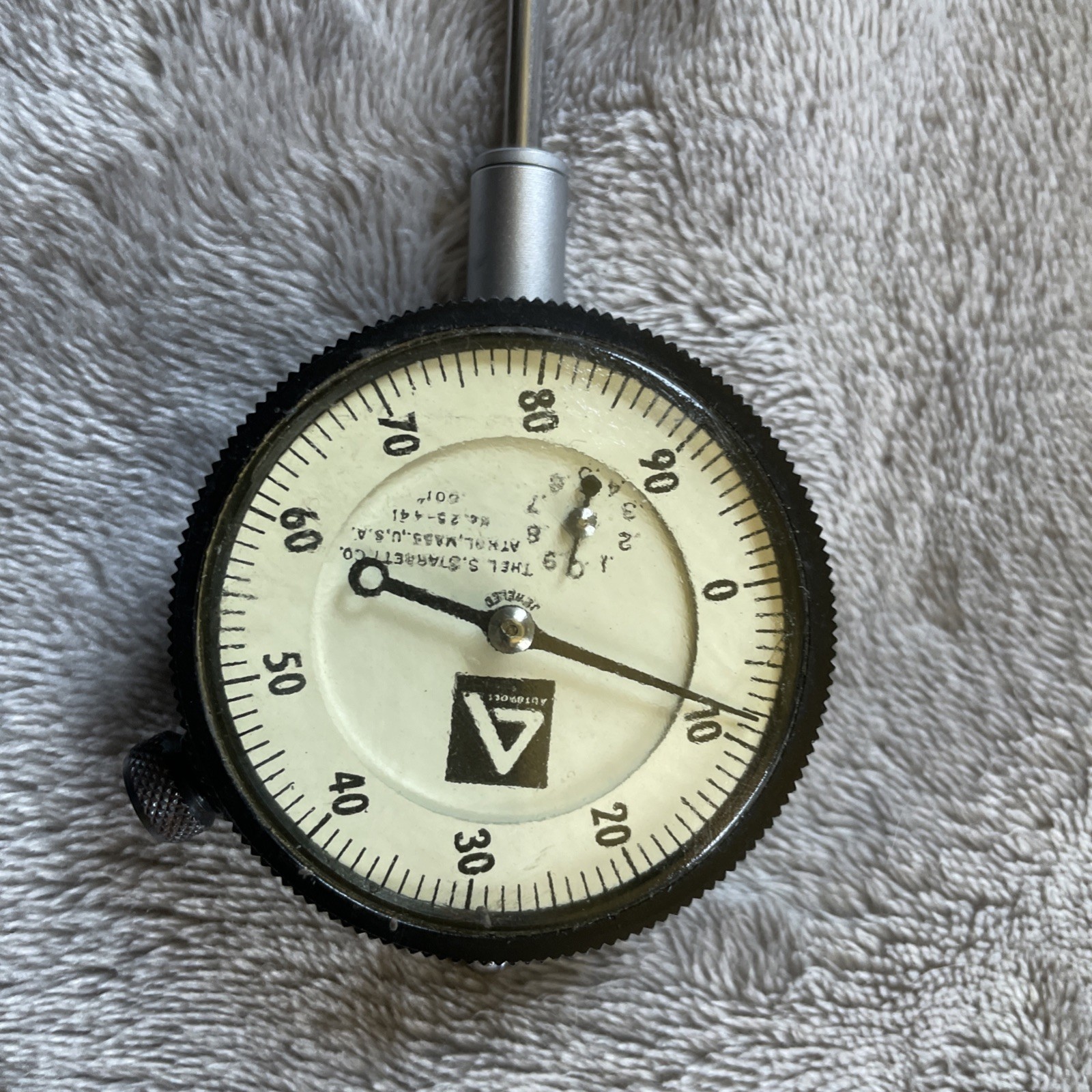 Starrett No. 25-441 Dial Indicator Precision Measuring Tool.