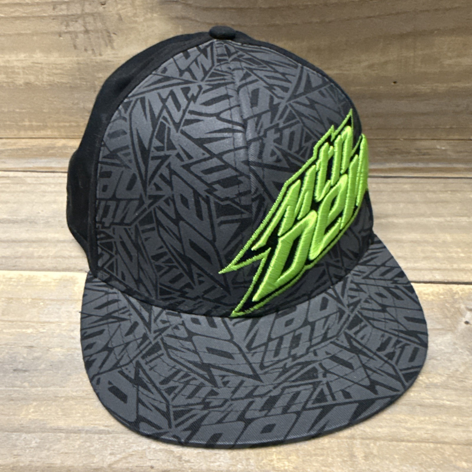 Mountain Dew 2012 Black Pepsi Licensed Adult Baseball Cap One Size Fits All
