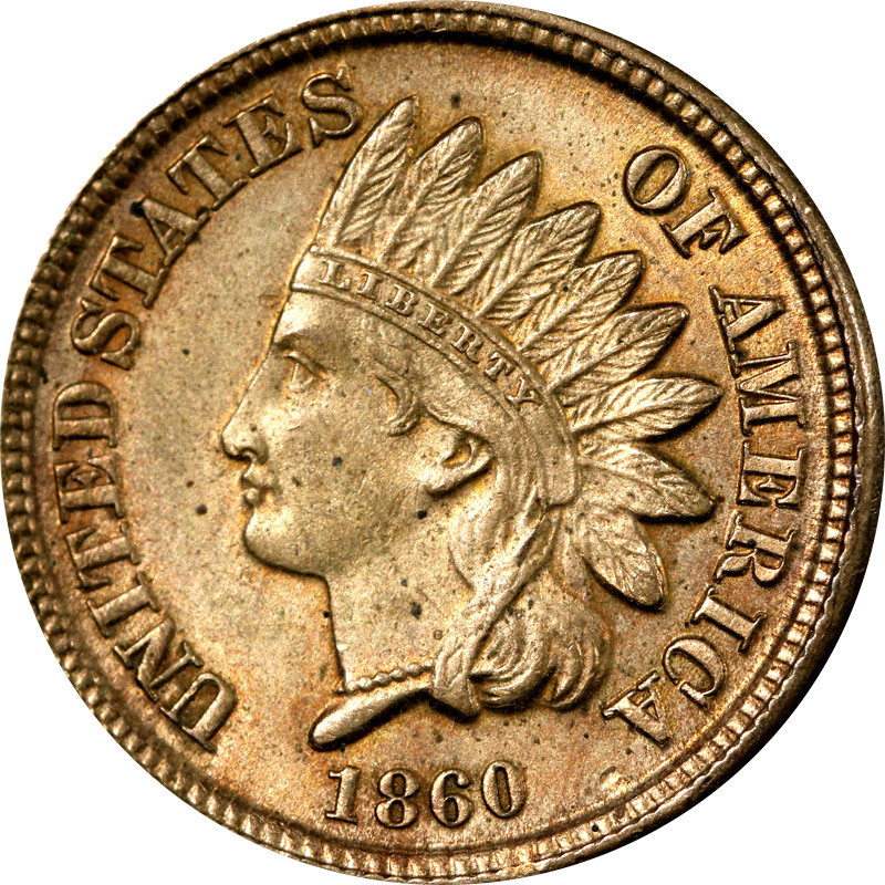 1860 Indian Cent