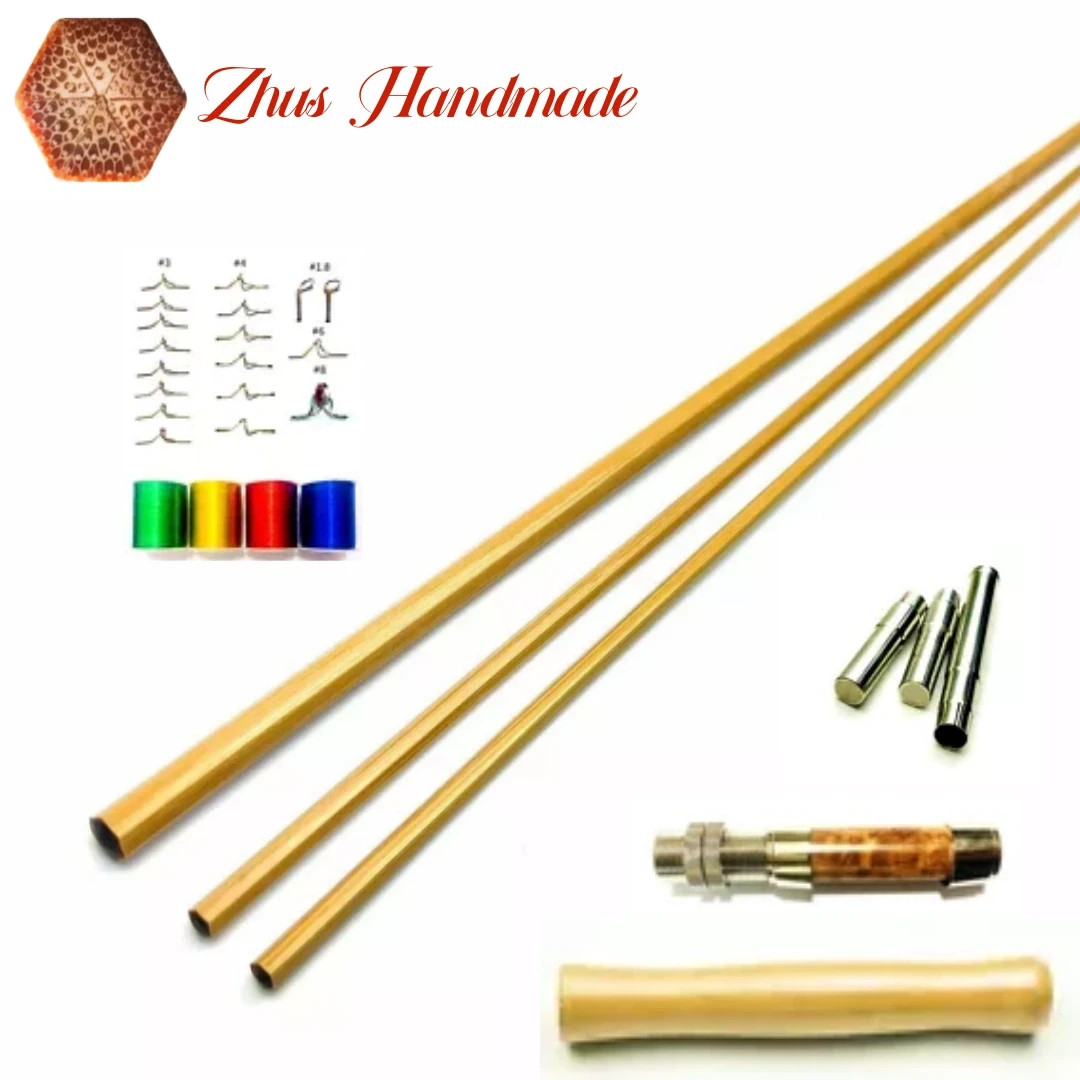Handmade Bamboo Fly Rod Blanks 7'0"-4 wt+Components/Fly Fishing Rods Buiding
