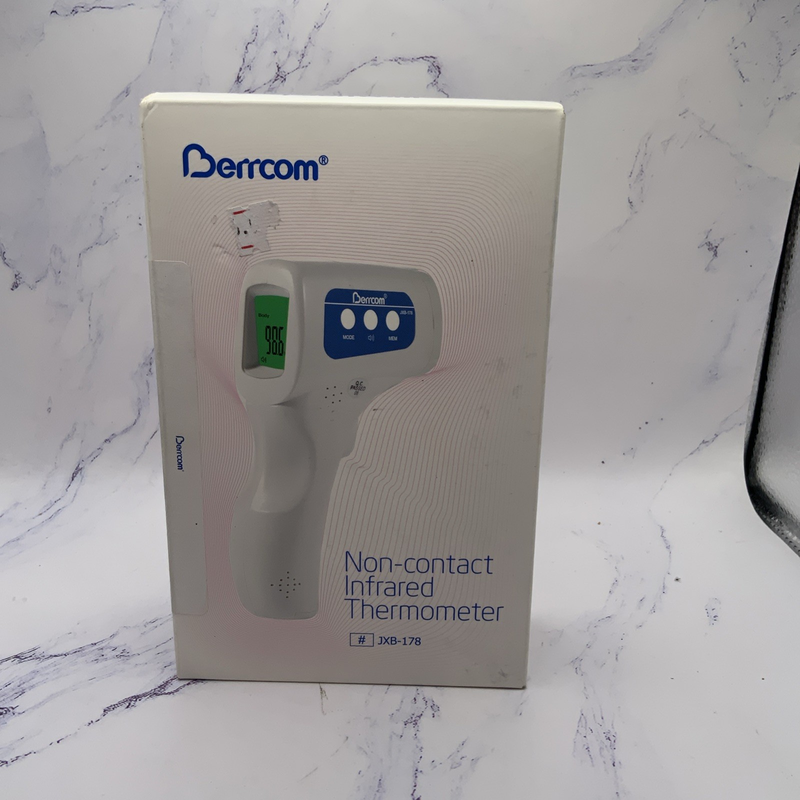 Berrcom 3 in 1 Contactless Infrared Fever Check Thermometer for Forehead