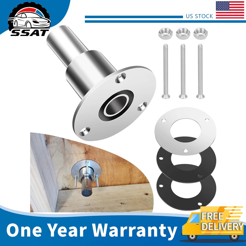 316 Stainless Steel Thru Hull Exhaust Fittings 24mm Pipe Tube for Diesel Heaters
