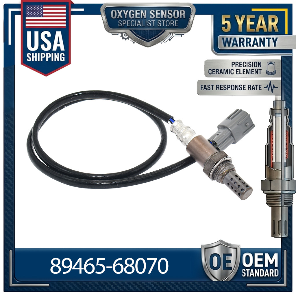 89465-68070 Oxygen Sensor For Toyota WISH ZGE20 ZGE21 ZGE22 1.8 2.0 2009-2012