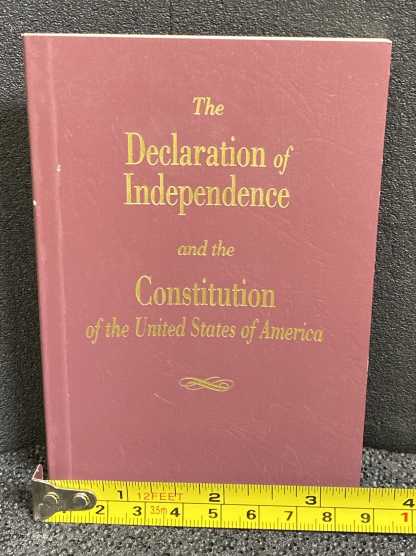 Pocket Size United States Declaration Of Independence & Constitution Of The USA