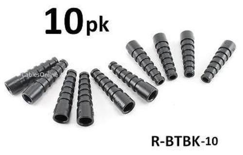 10-PACK BNC PVC Boot for Custom Cable BNC58 Connector - CablesOnline R-BTBK-10