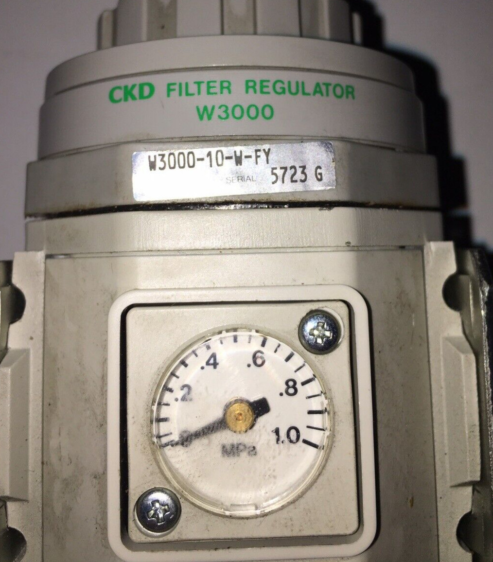 CKD filter regulator W3000 tested and working