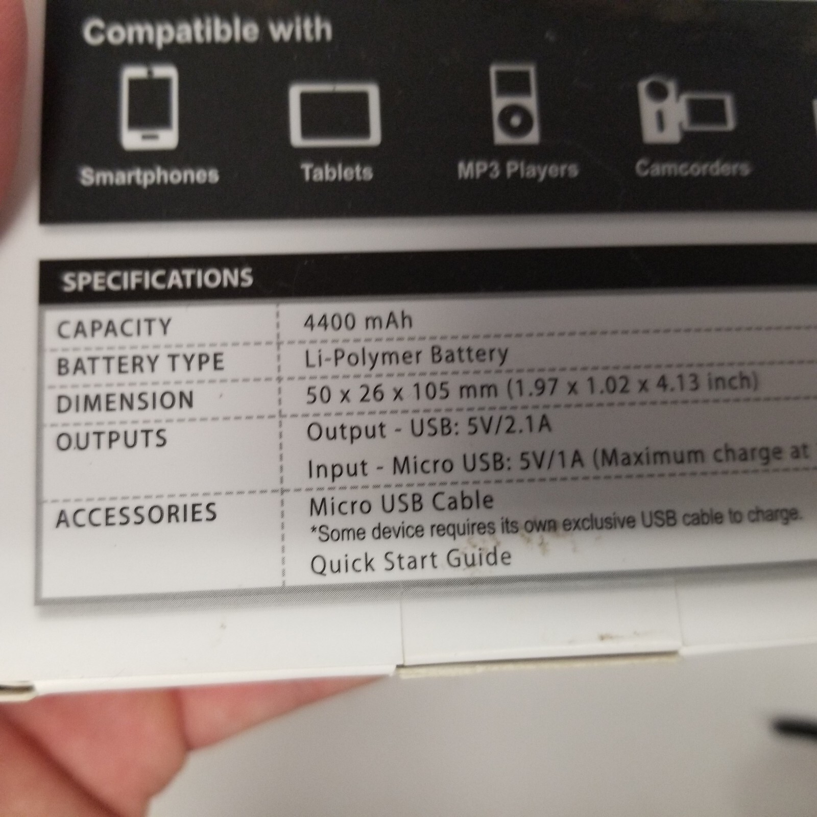 Digital2 4400 MRH Portable Battery Pro, Complete w/ Box