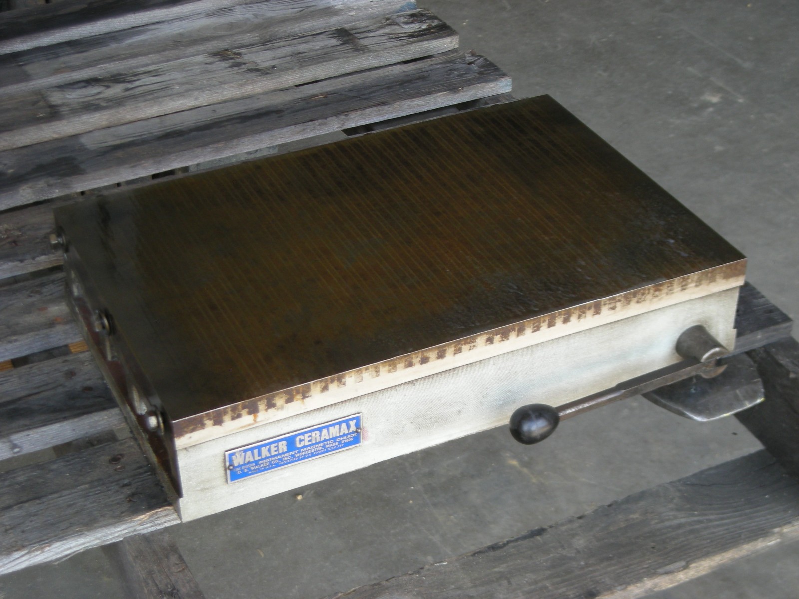 18"x12"  Walker CERAMAX Permanent Magnet Chuck