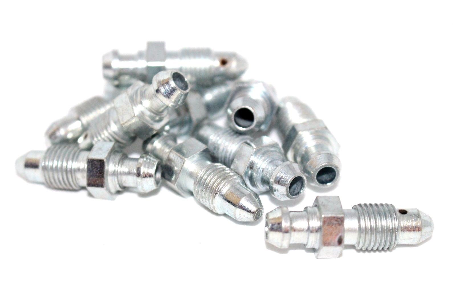 Bleed Screw Brake Pipe Qty 10 Pack Imperial 3/8" UNF 24 TPI Male Connector BPN24