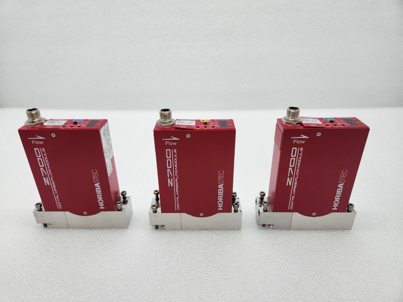 HORIBA MASS FLOW CONTROLLER VALVE C TYPE FITTING 14W3 30SLM SEC-Z724MGX (As-Is)