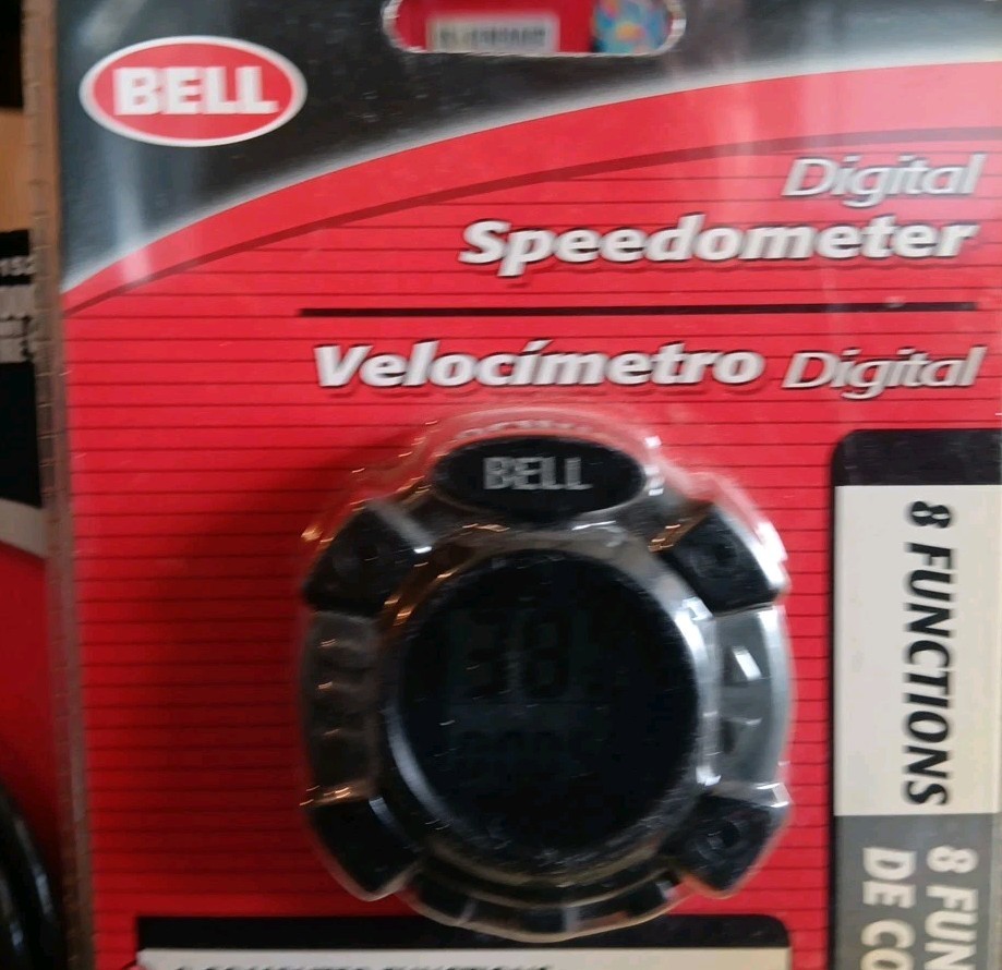 Bell Digital Speedometer & Master 5ft. 4 Digit Bicycle Cable Lock Both New