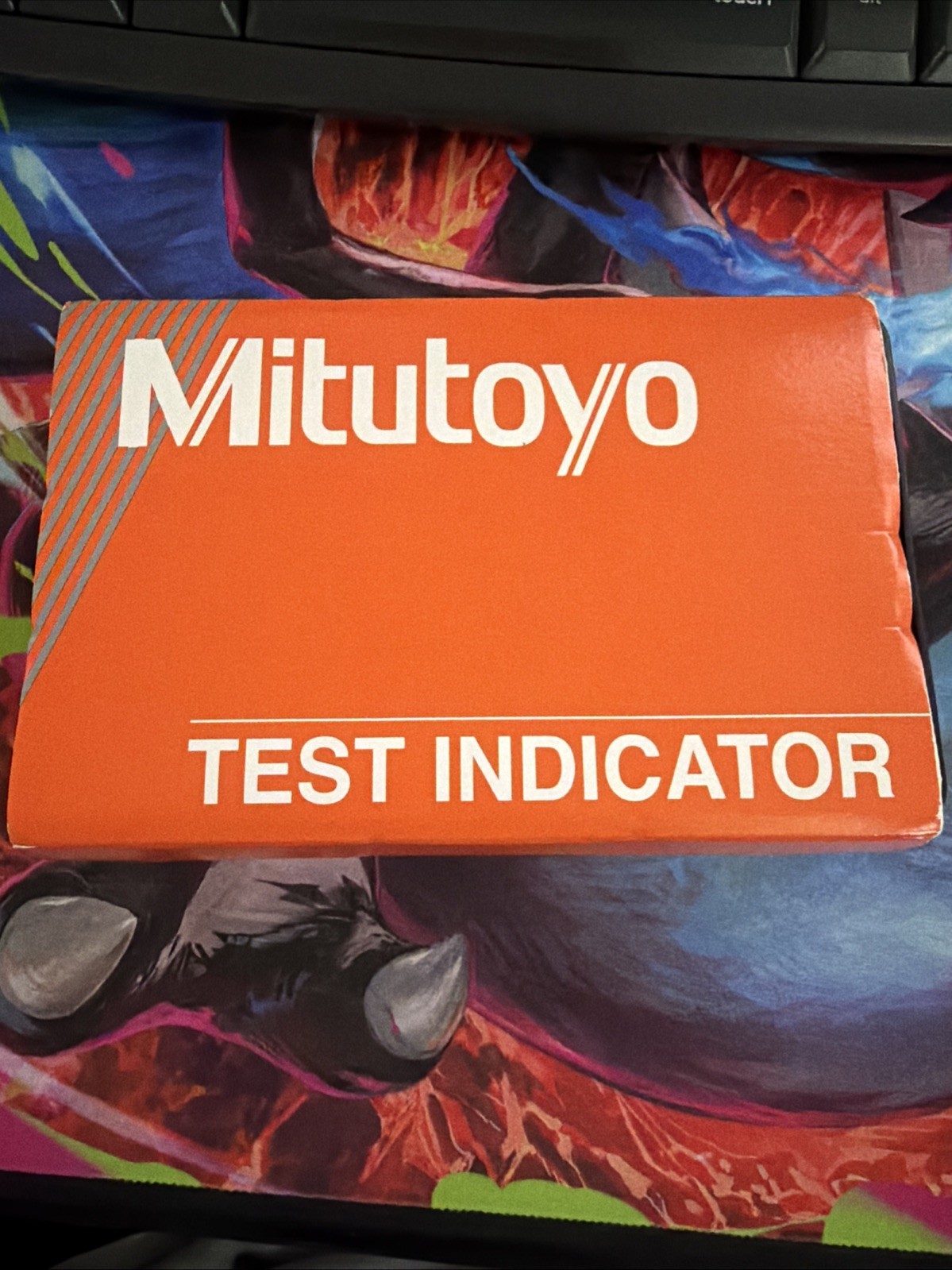 MITUTOYO Test Indicator, Metric, No stand