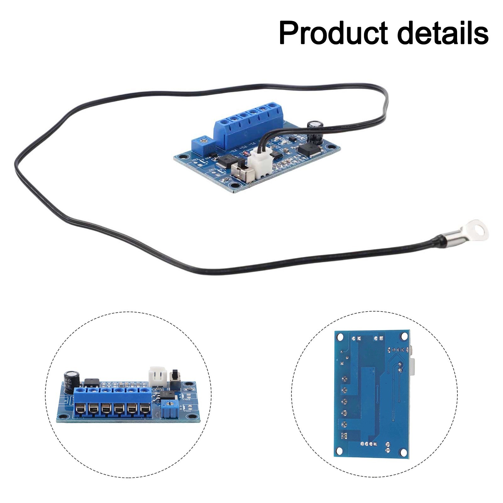 DC12V 24V Automatic for PWM PC for cpu Fan Temperature Control Controller 4A