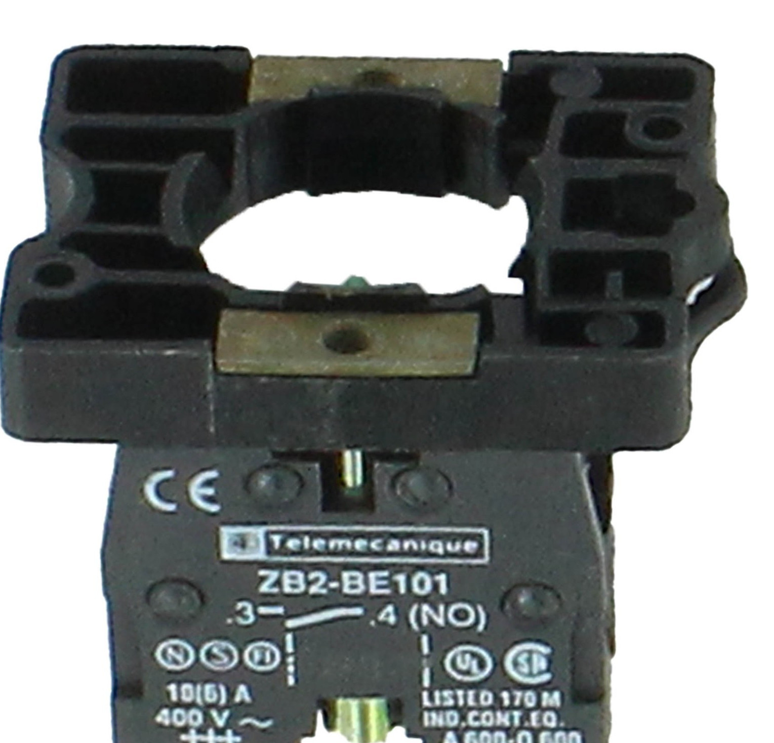 Telemecanique ZA2-BZ101 Pushbutton Body Contact Block (4) Normally Open