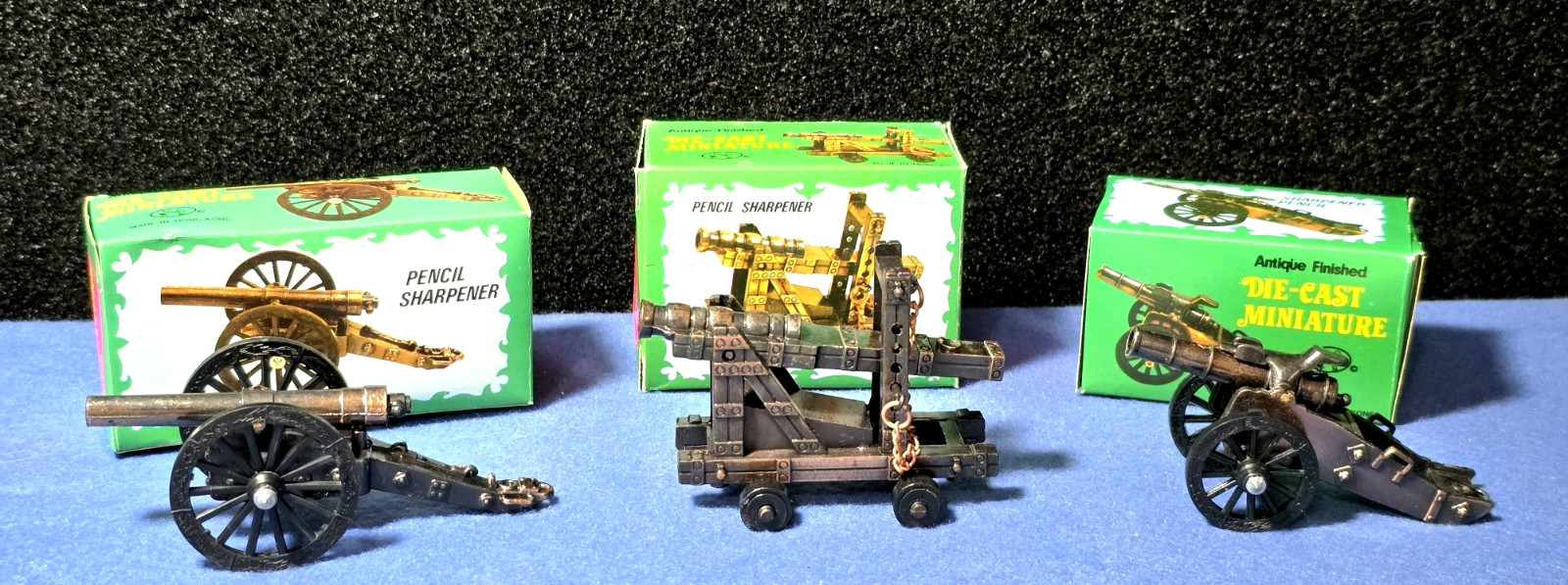 Vintage NOS Die Cannon Pencil Sharpeners w/ Box- Lot 3