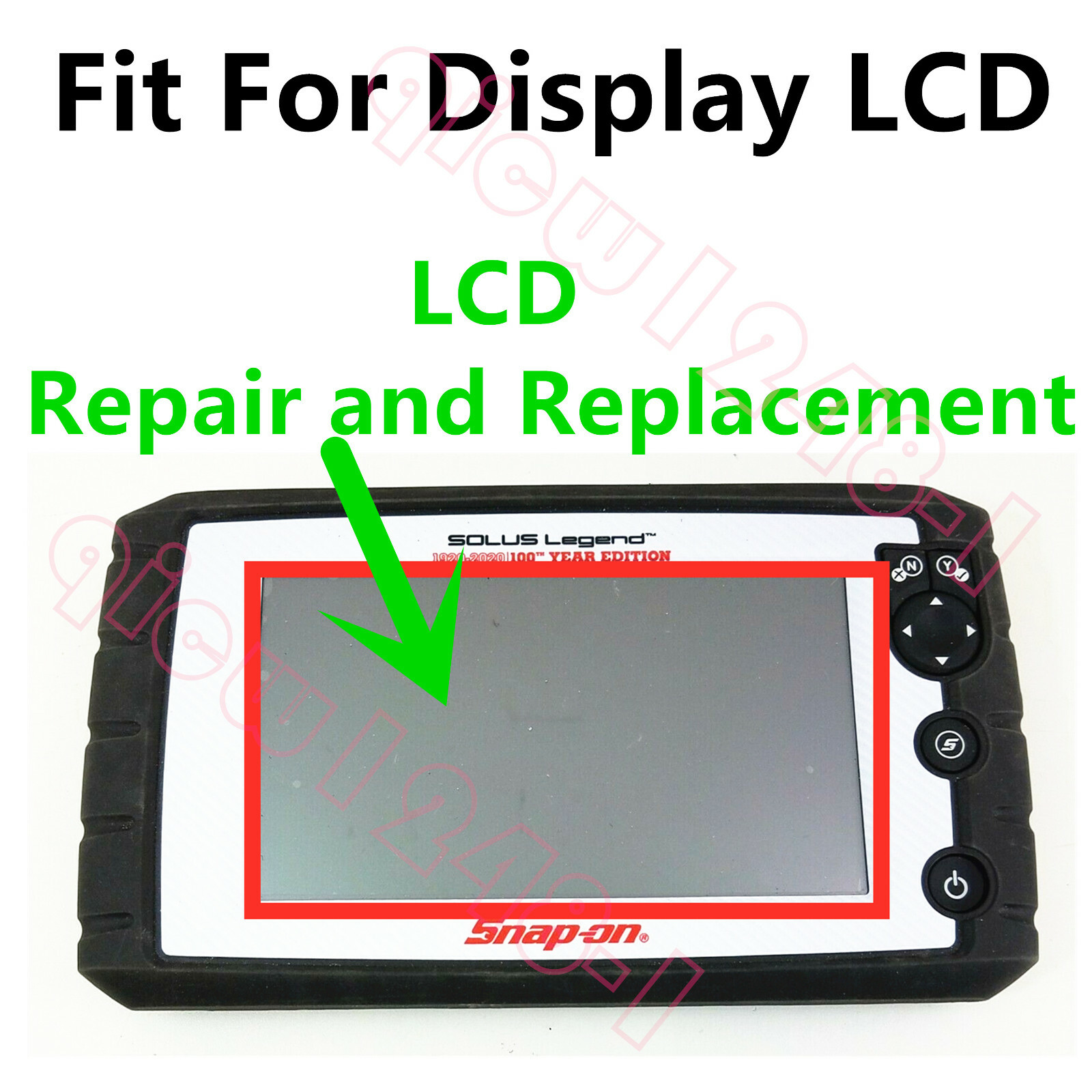 LCD With Touch Digitizer Fit For Snap-On SOLUS Legend EESC336 Display Screen