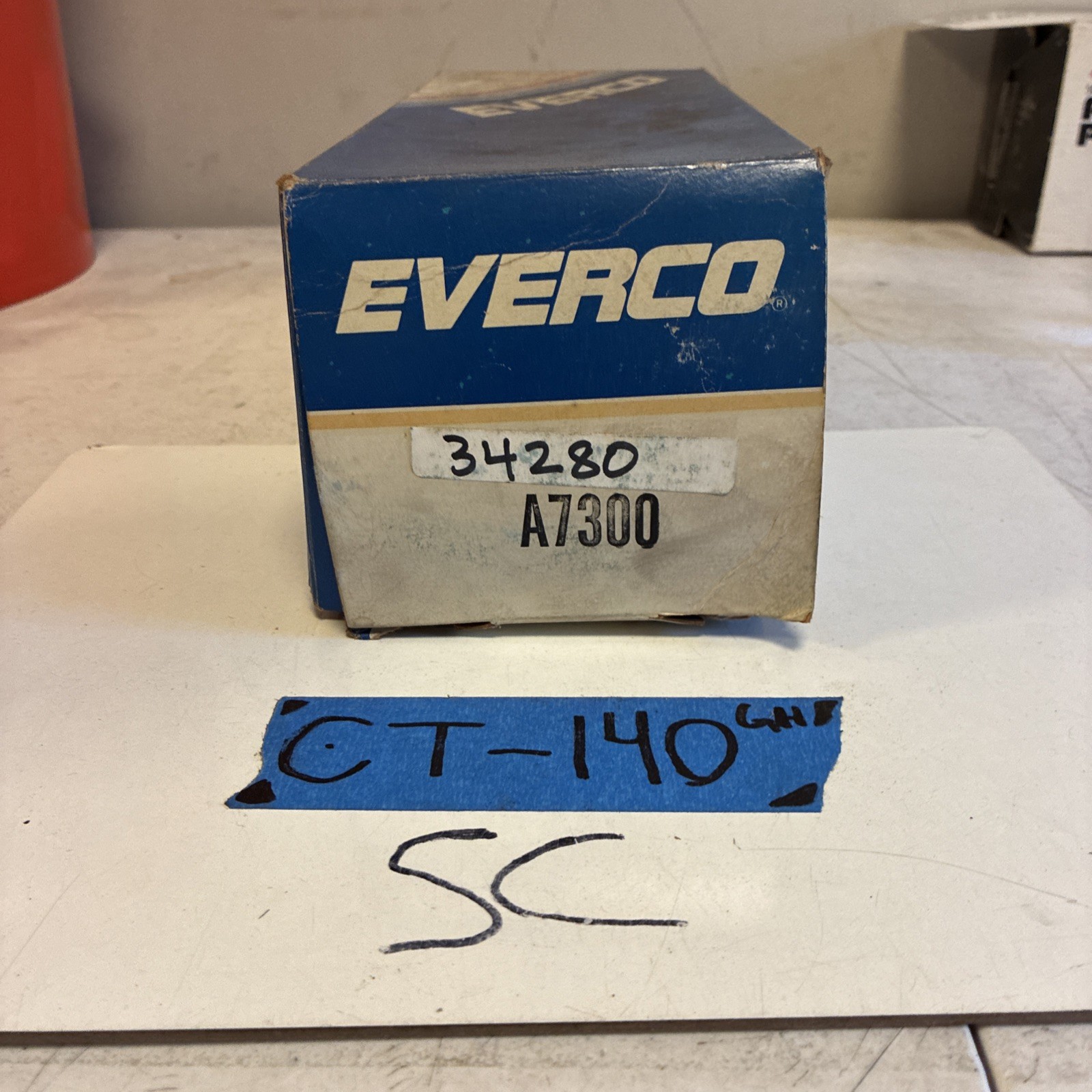 Everco A/C Receiver Drier Filter A7300 Genuine Durable High Quality NOS Part