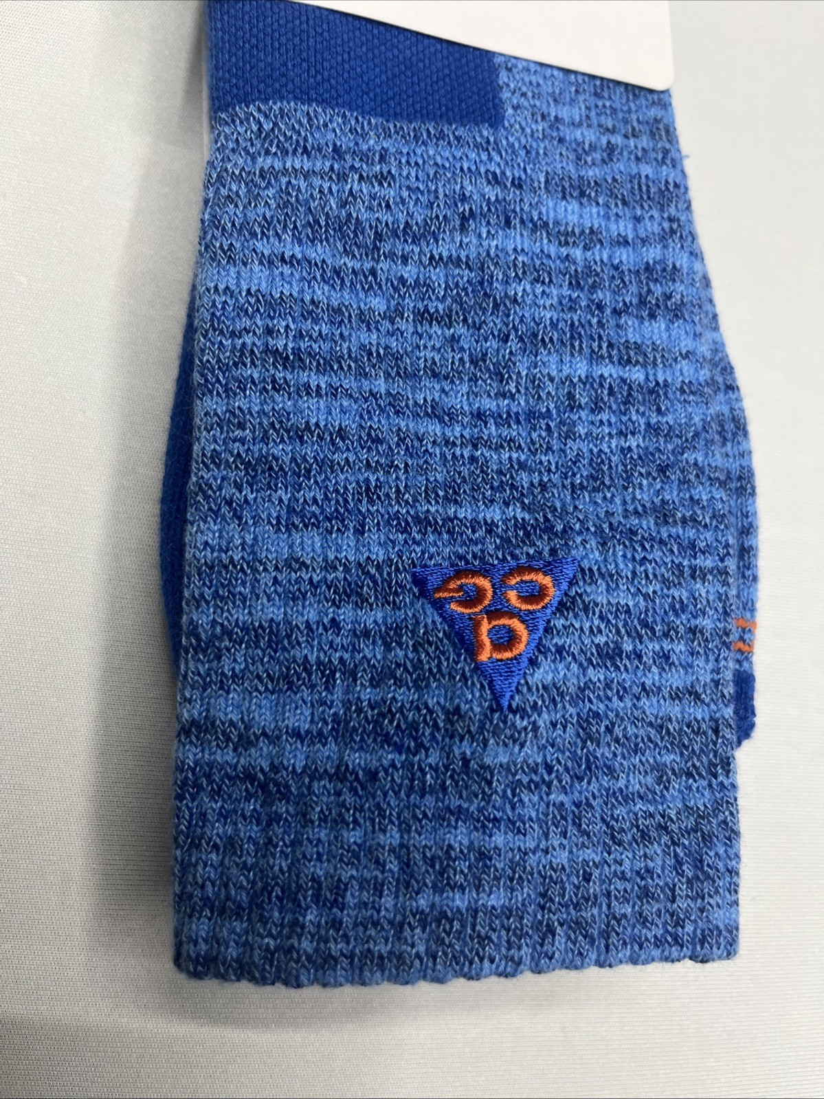 NWT Nike ACG Unisex Everyday Cushioned Crew Socks Size Large (Blue/Orange Logo)