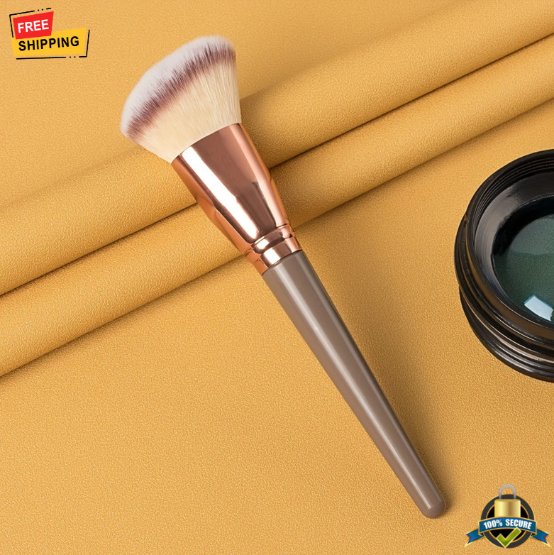 Premium Contour Makeup Brush – Perfect for Blush, Bronzer & Face Sculpting