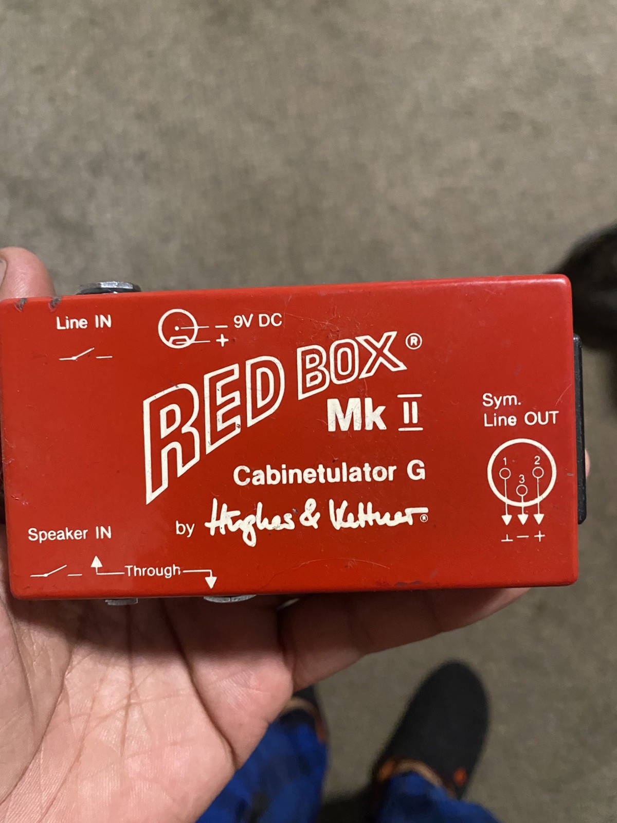 Hughes and Kettner Red Box MKII MK 2 Cabinetulator G Cabinet Emulator