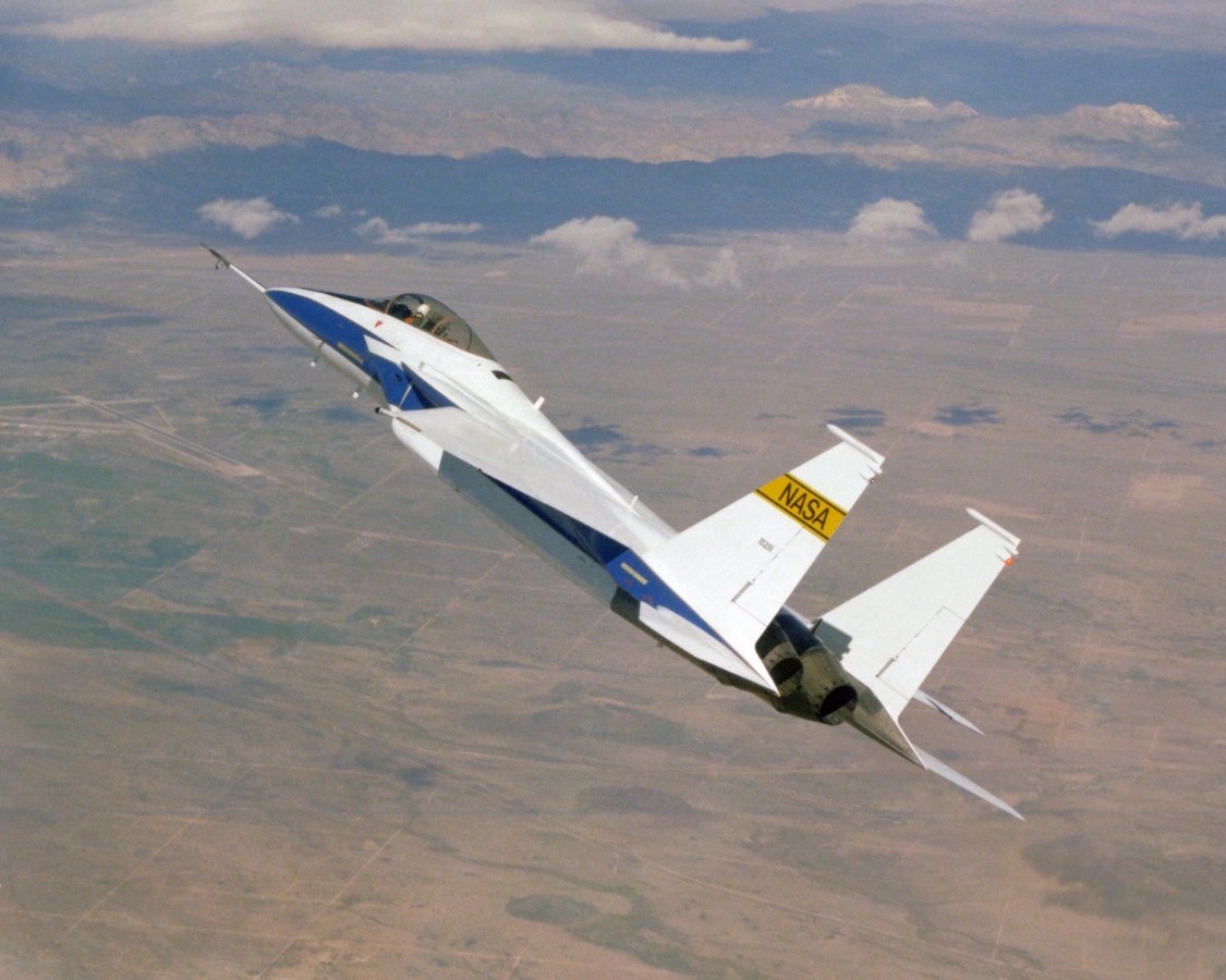 1978 NASA F-15A Aircraft In Flight - 8x10 Photo On 8.5x11 #1990