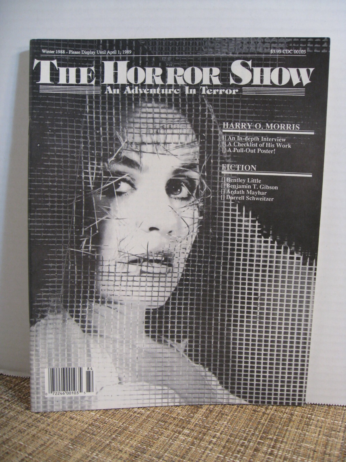The Horror Show Magazine - Winter 1988 - Harry O. Morris/ Bentley Little/ Gibson