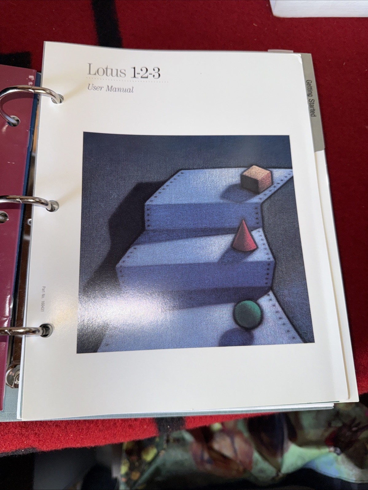 VTG LOTUS 123 1-2-3 Software Release 2.01 Floppy Disk Manual Reference 1986 IBM