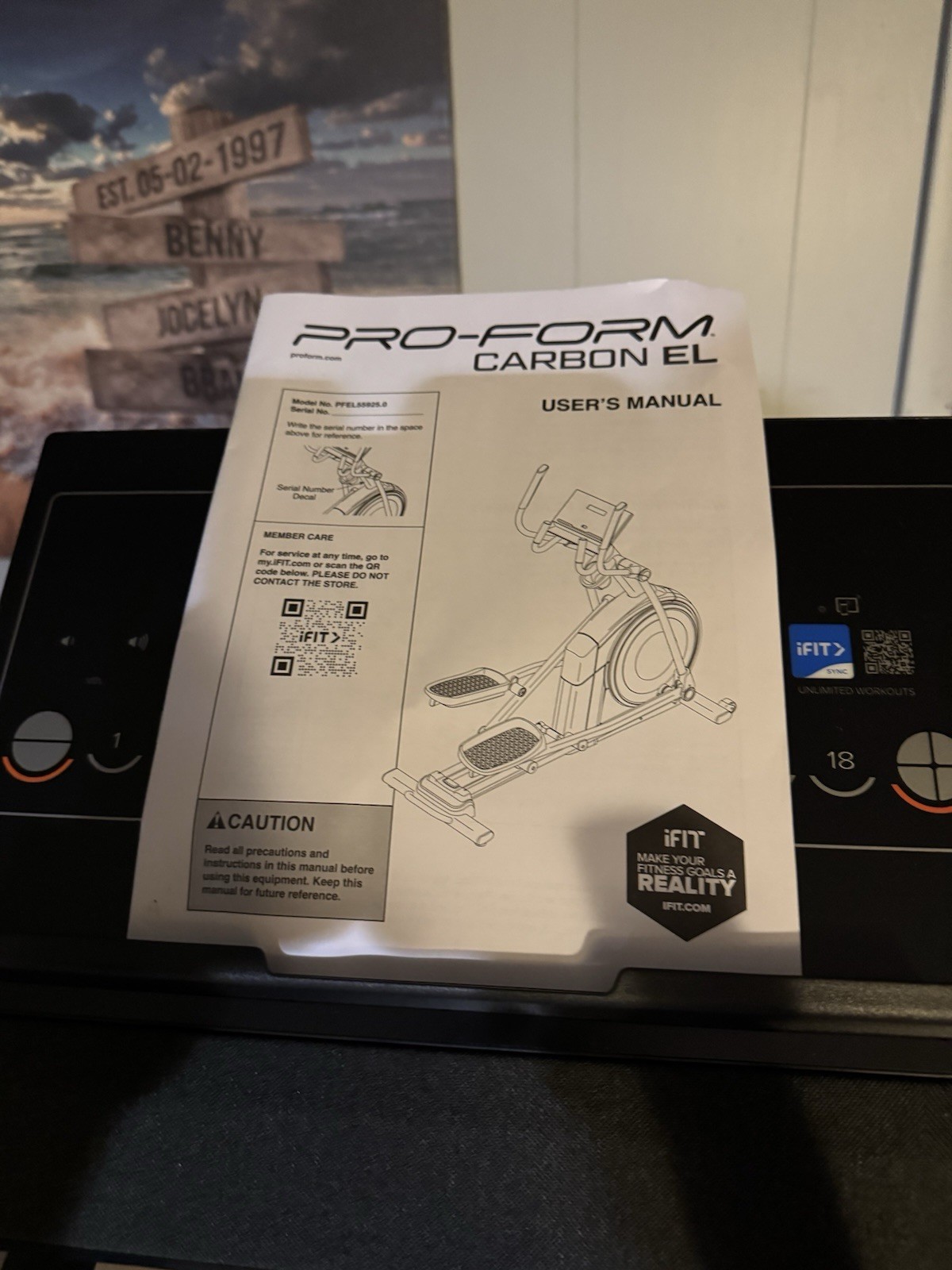 Pro-Form Black Carbon EL Elliptical